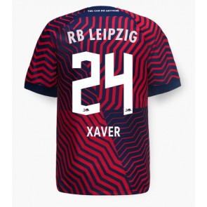 RB Leipzig Xaver Schlager #24 Gostujuci Dres 2023-24 Kratak Rukavima